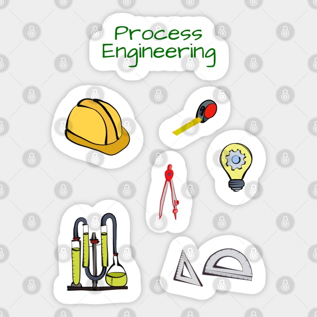 Process engineer Chemical engineering Sticker by DiegoCarvalho